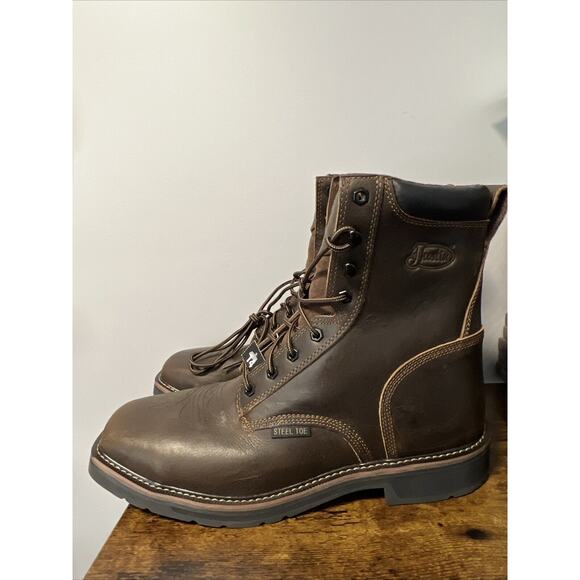 Justin Men Sz 14 PULLEY 8\